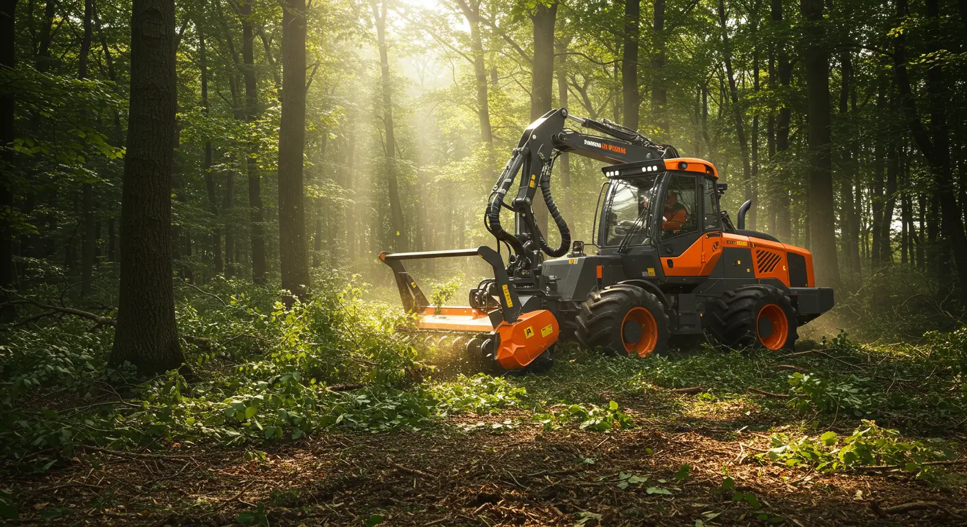 St. Petersburg Forestry Mulching Work