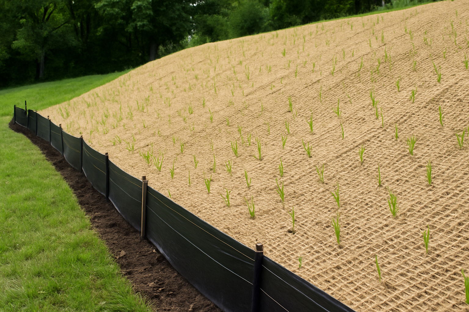 Tallahassee Erosion Control Work