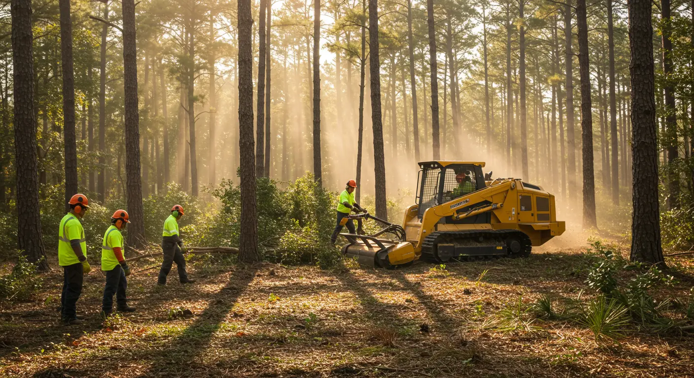 Forestry Mulching Services in Tallahassee, FL