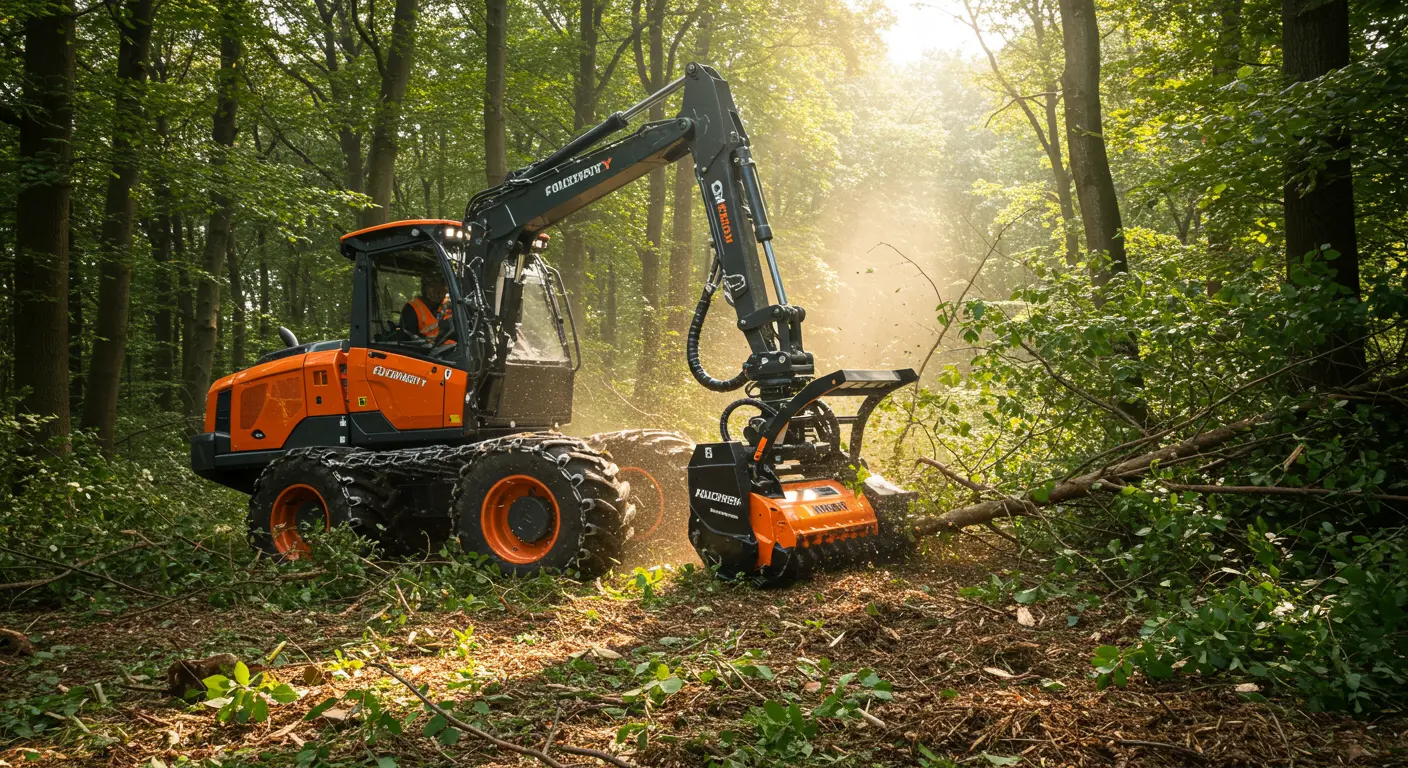 Tarpon Springs Forestry Mulching Work