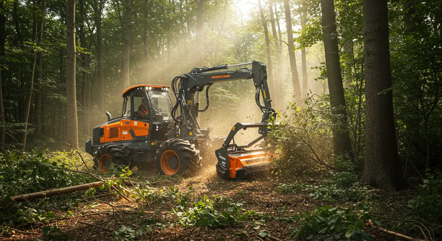 Wesley Chapel Forestry Mulching Work