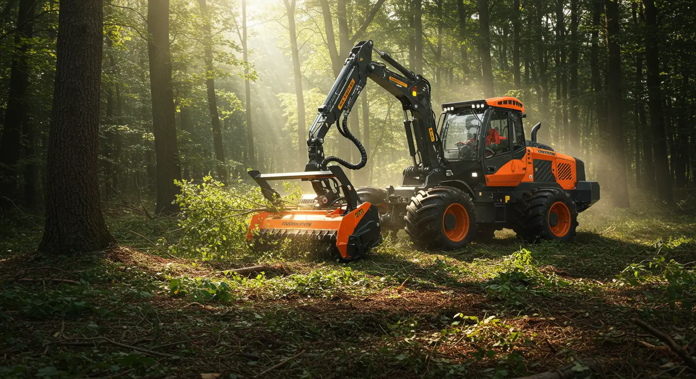 West Lealman Forestry Mulching Work