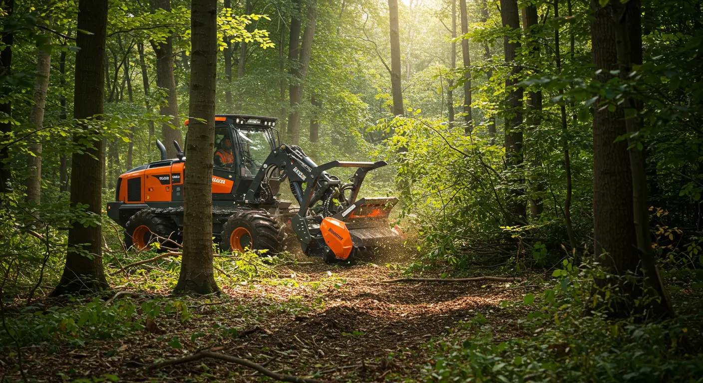 West Melbourne Forestry Mulching Work