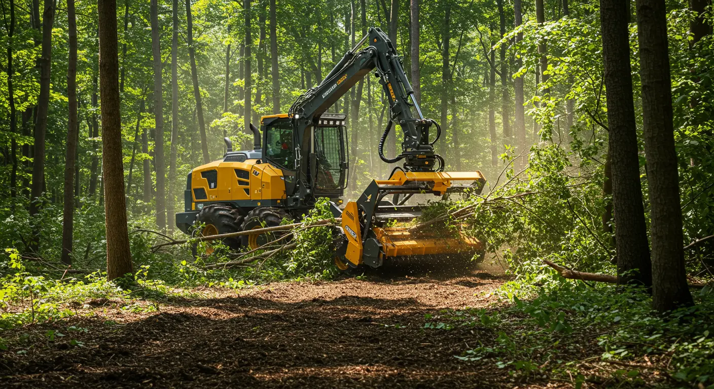 Westchase Forestry Mulching Work