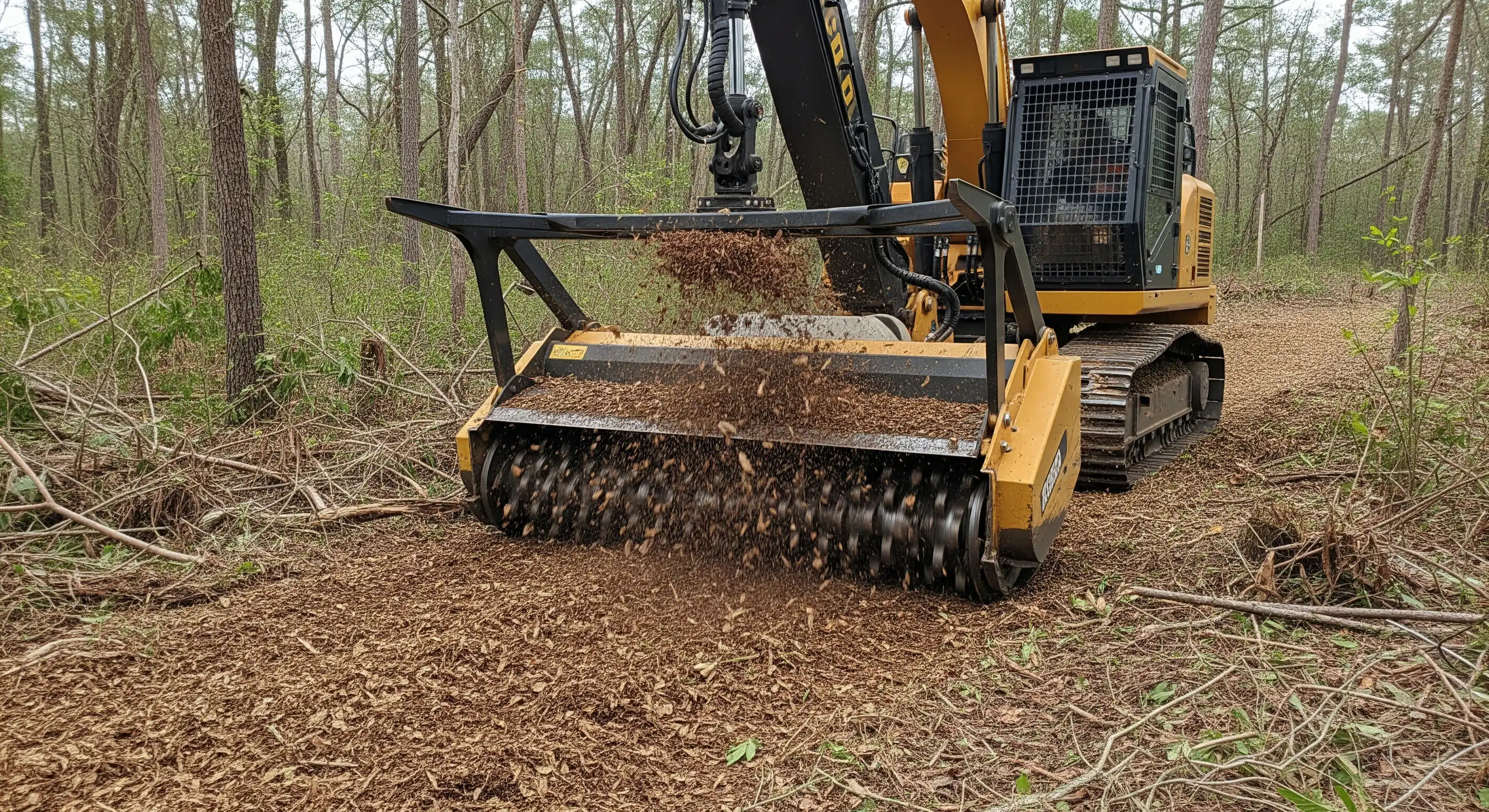 Williamsburg Forestry Mulching Work