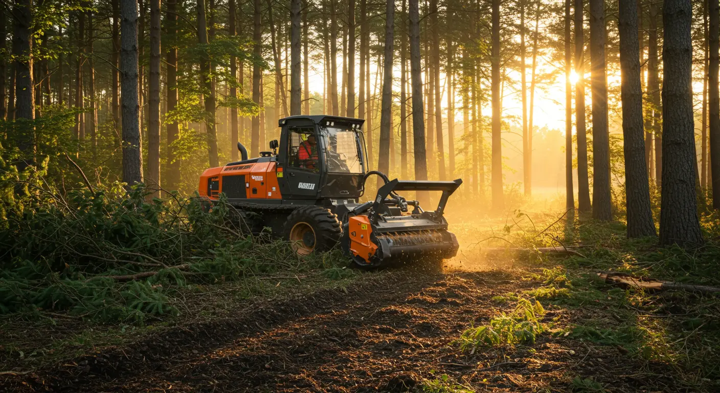 Winter Garden Forestry Mulching Work