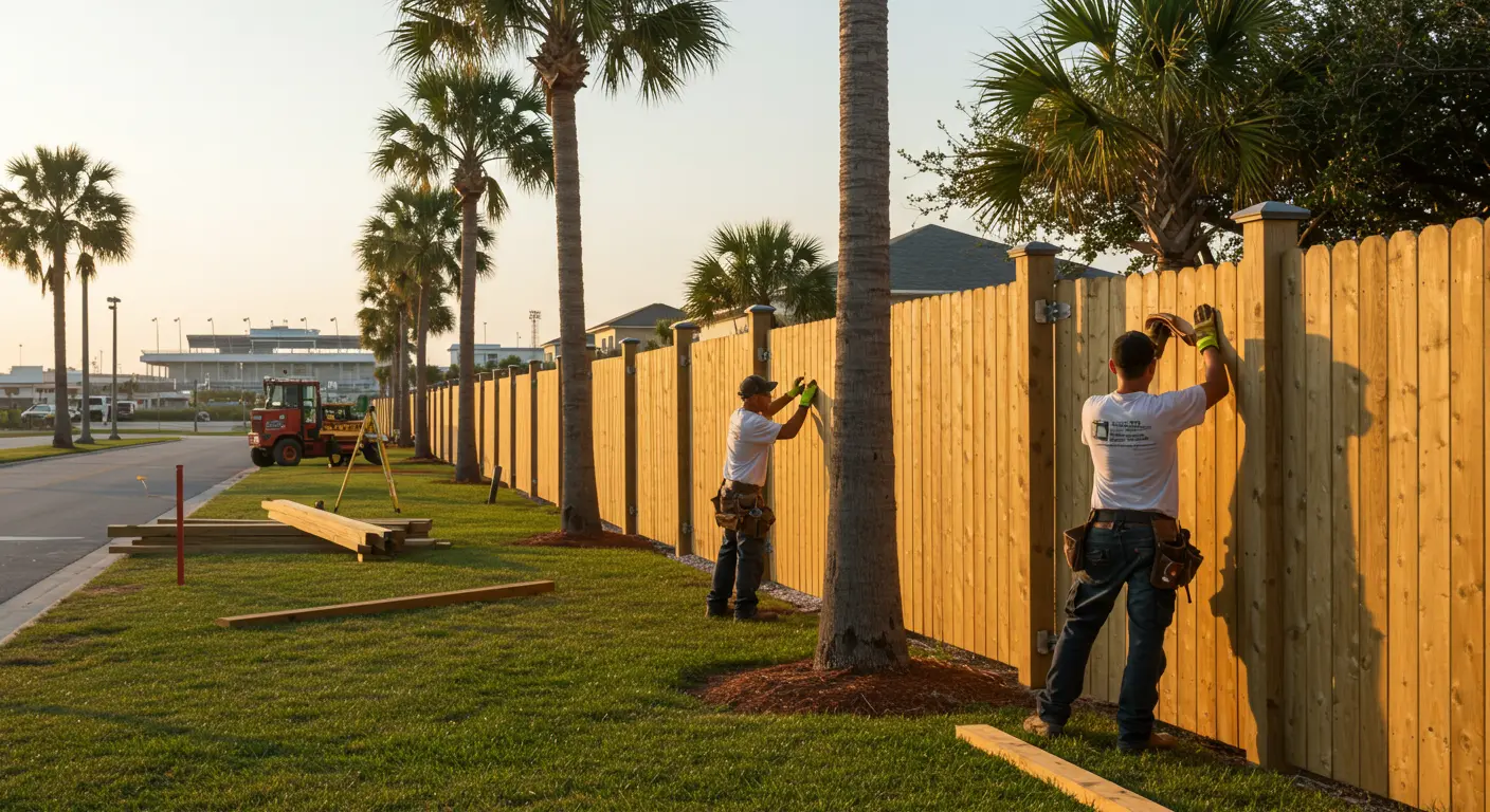 Daytona Fence Installation Work
