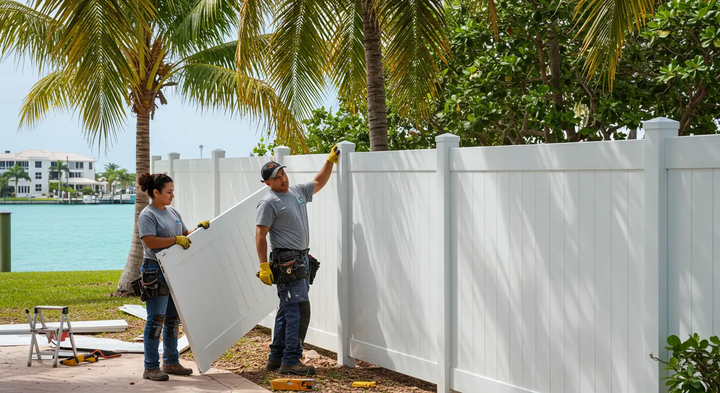 Fort Lauderdale Fence Installation Work Fort Lauderdale Fence Installation Work
