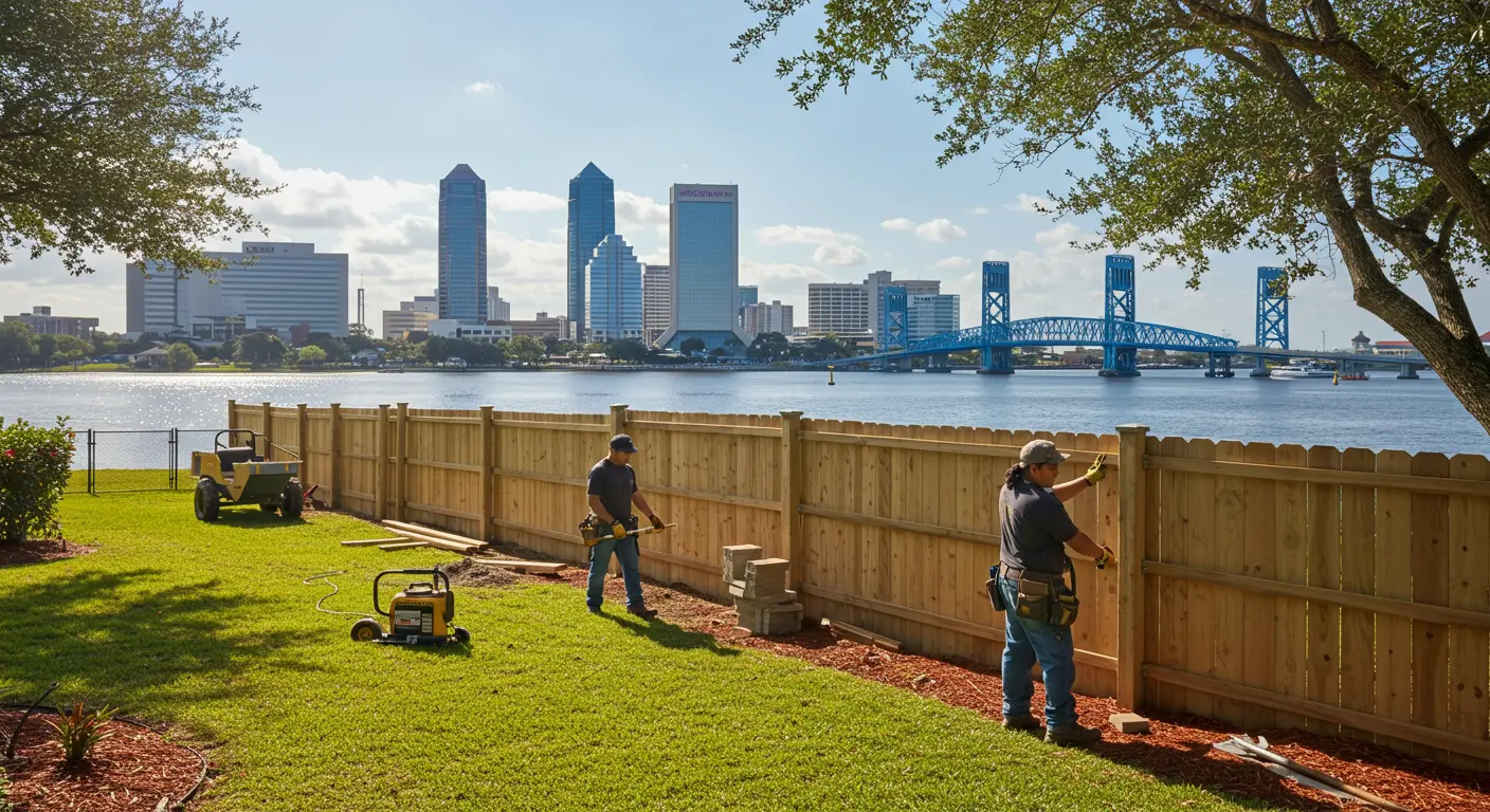 Jacksonville Fence Installation Work Jacksonville Fence Installation Work