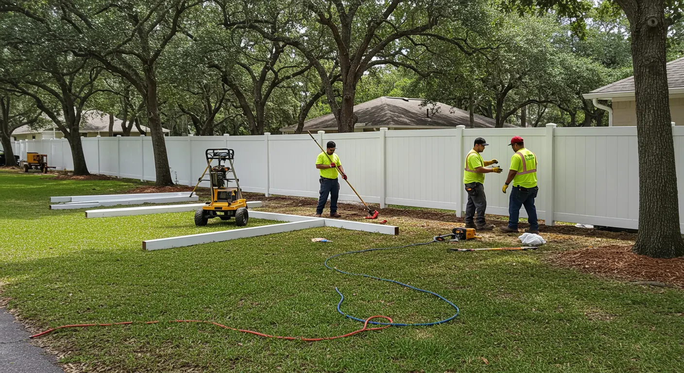 Lakeland Fence Installation Work