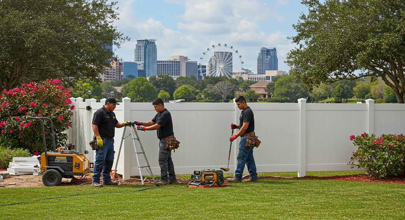 Orlando Fence Installation Work