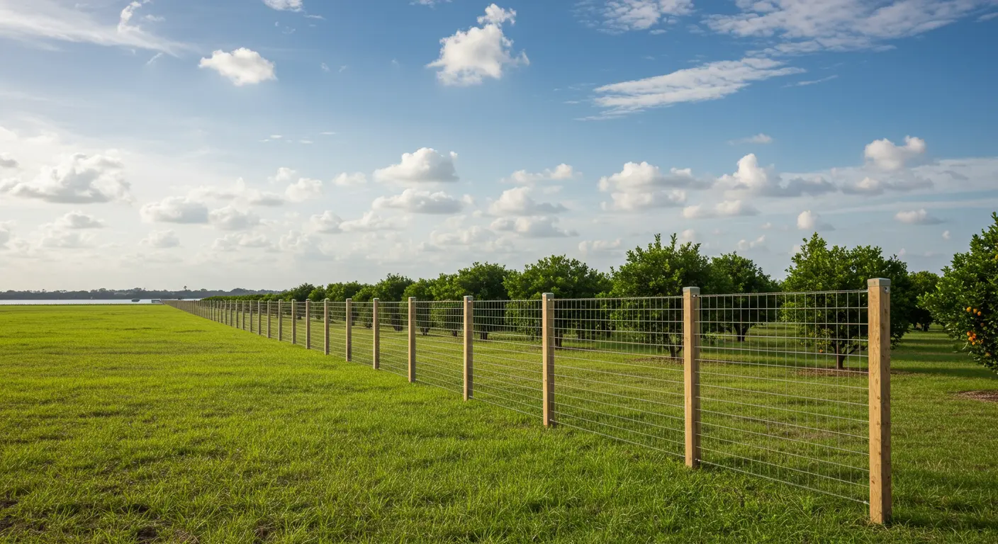 Agricultural Fence Work Agricultural Fence Work