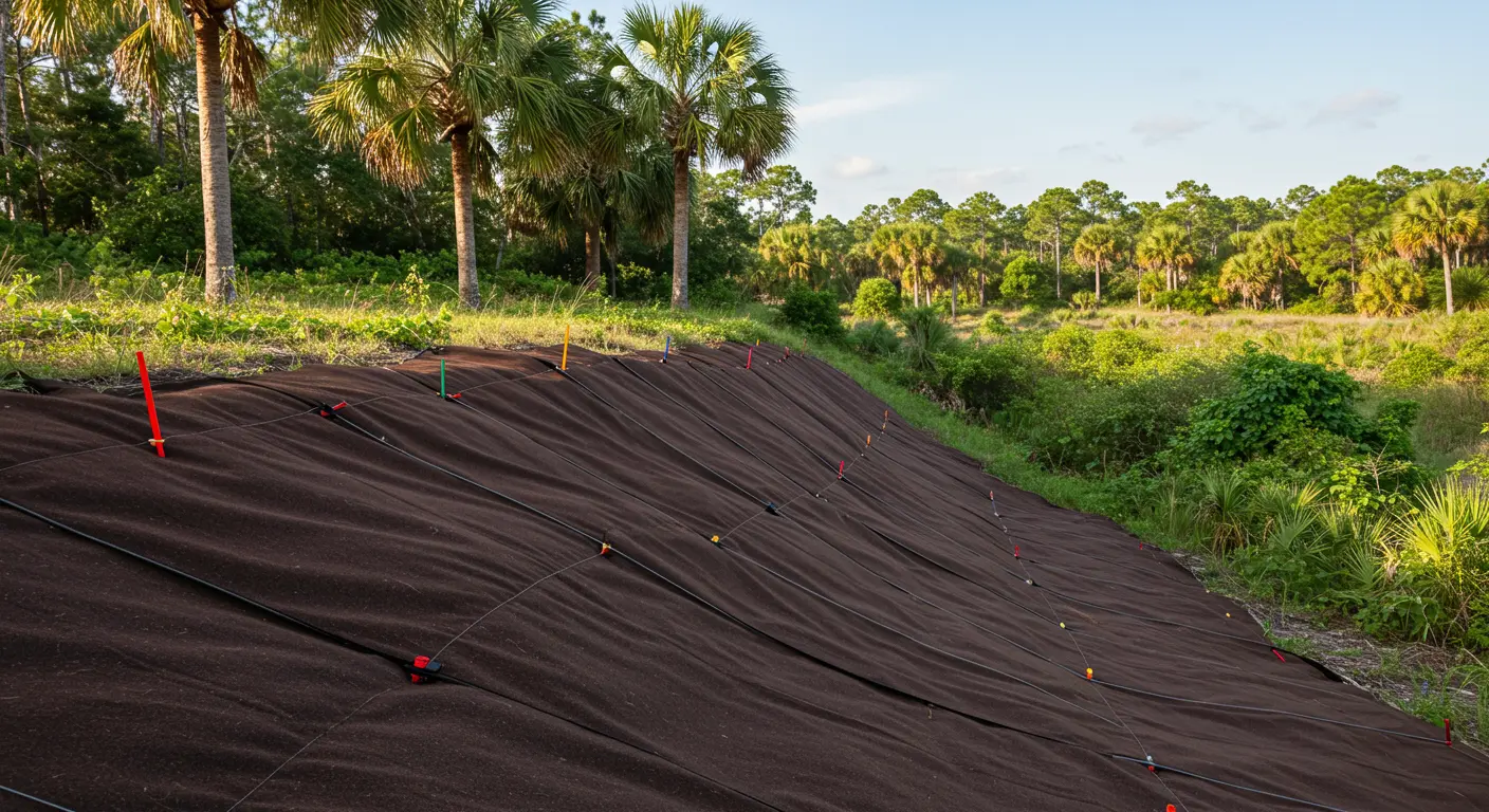 Erosion Control Blanket Work Erosion Control Blanket Work