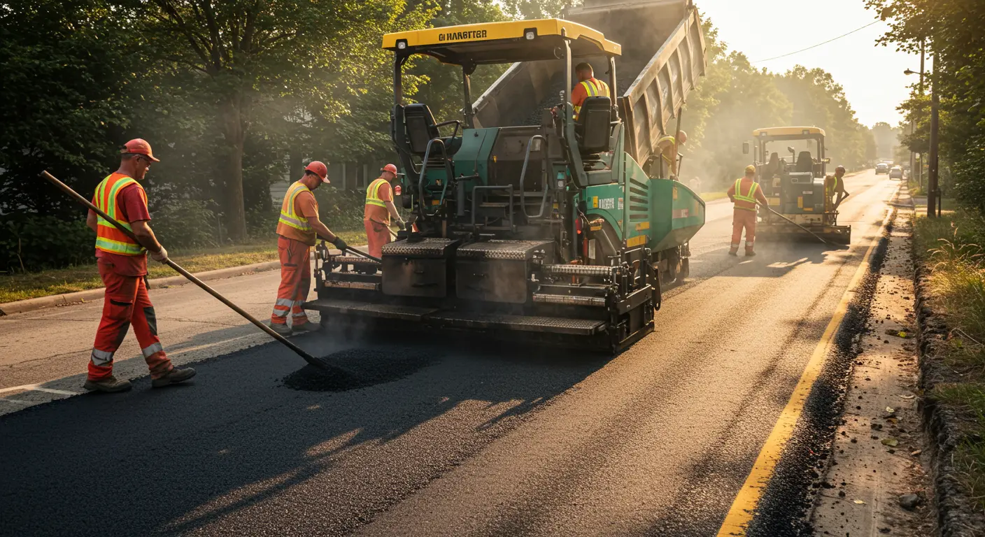 Moon Lake Asphalt Work