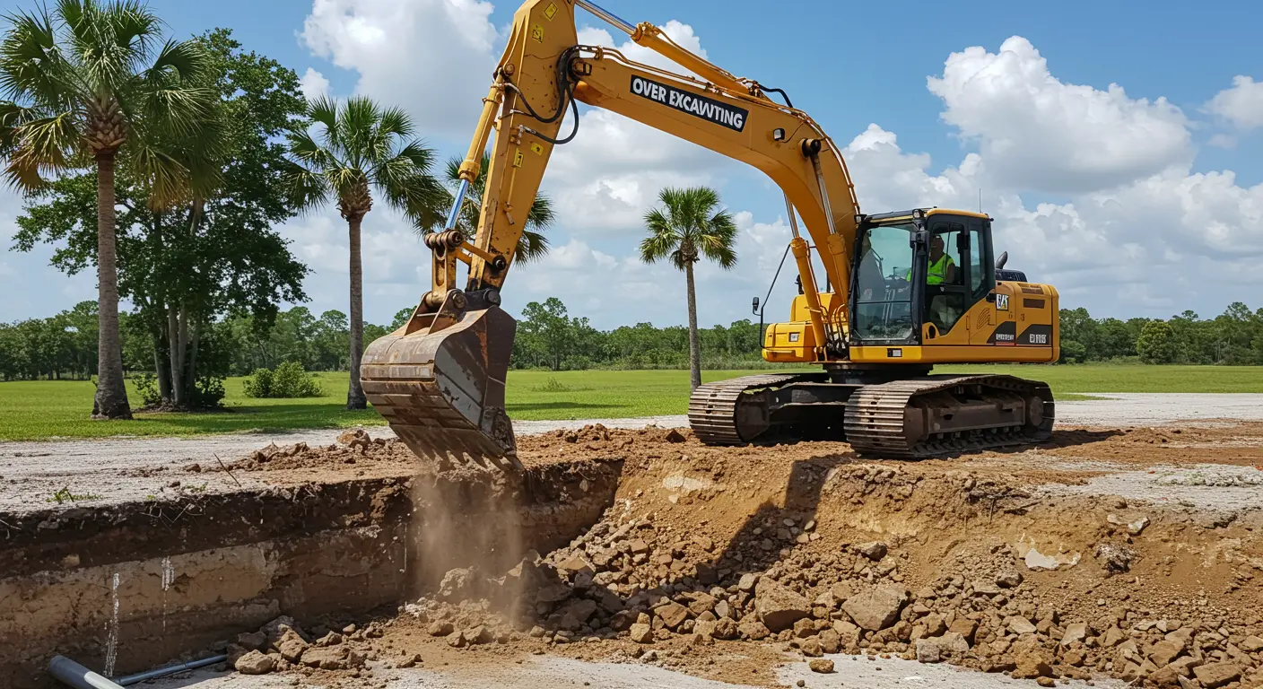 Over Excavating Services in FL Over Excavating Services in FL