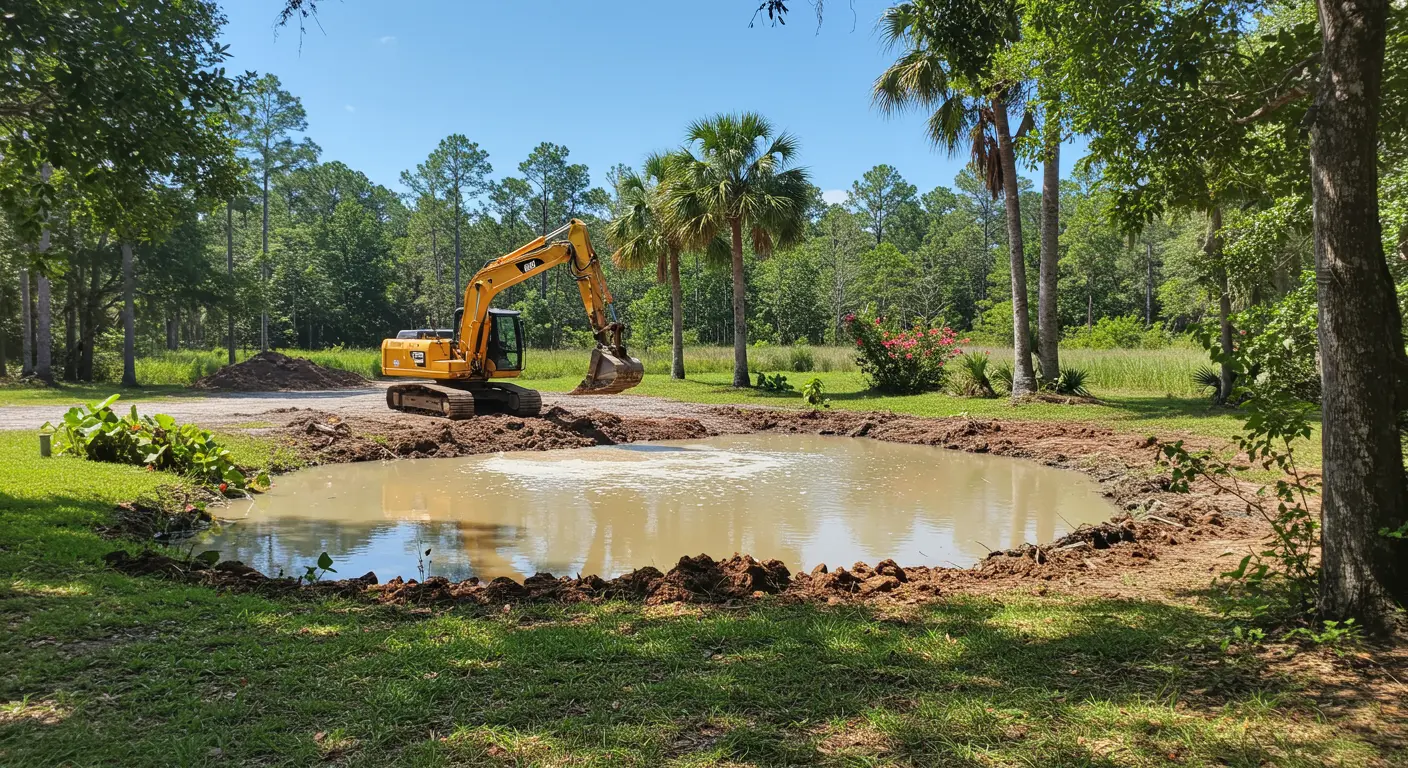 Pond Excavation Services in FL Pond Excavation Services in FL