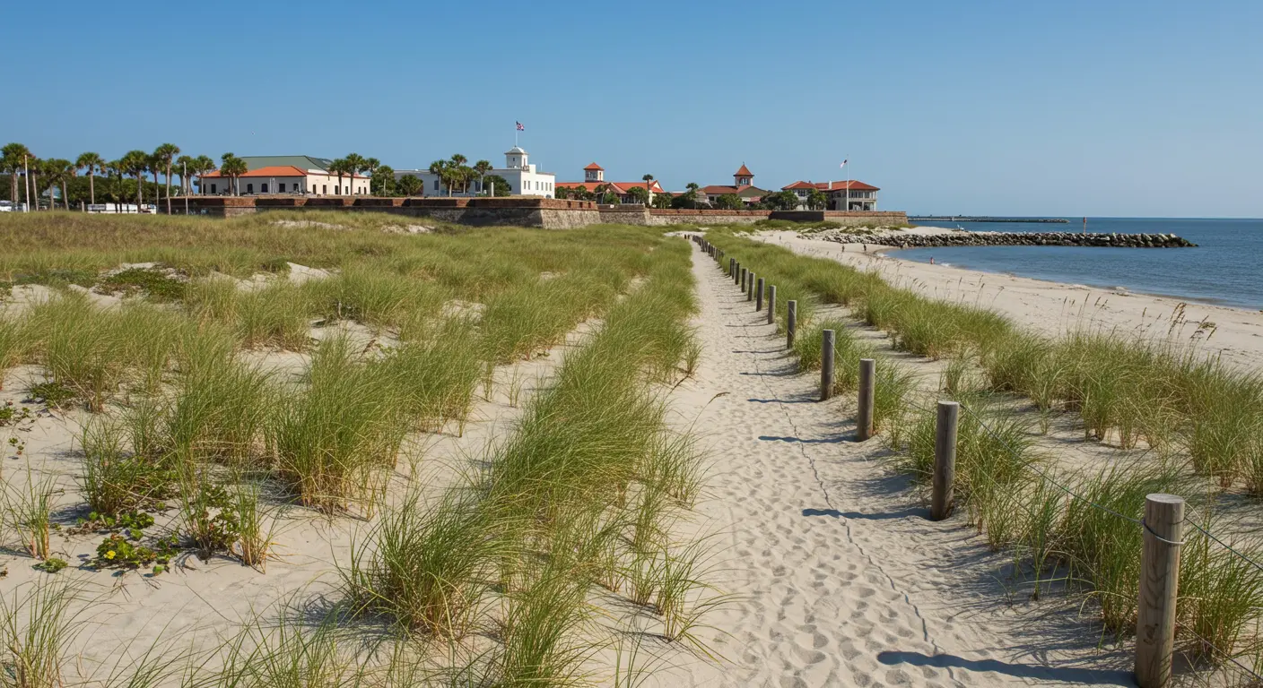 St. Augustine Erosion Control Work